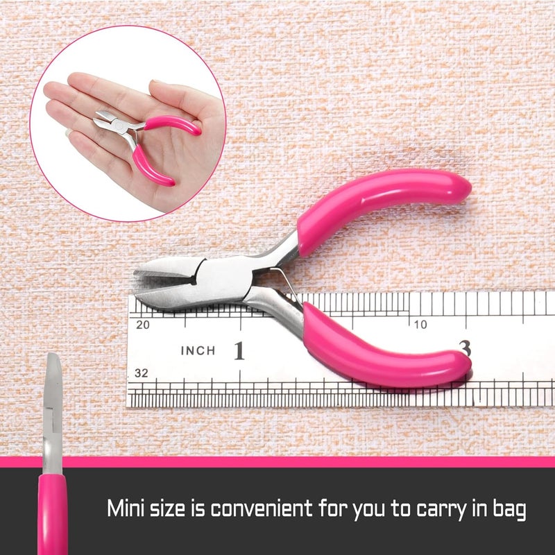 LEONTOOL Mini Diagonal Cutters 3 Inches Side Cutting Pliers Diagonal Cutting Plier Wire Cutters for Jewelry Making Beading Repair Supplies Mini Pliers for Jewelry Making Supplies - Image 5